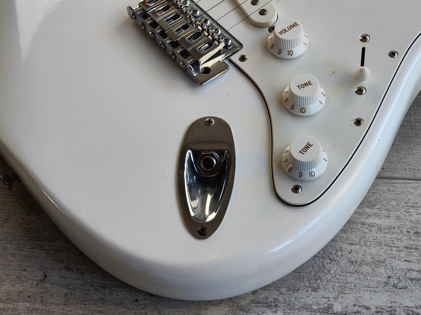 1982 Tokai Japan Silver Star Stratocaster Parts-O-Caster (White)