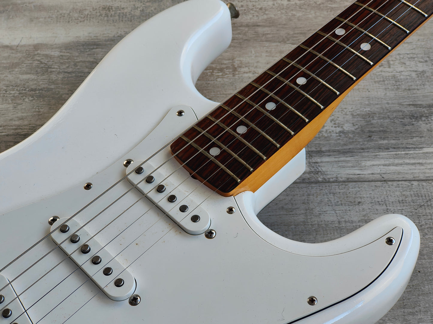 1982 Tokai Japan Silver Star Stratocaster Parts-O-Caster (White)