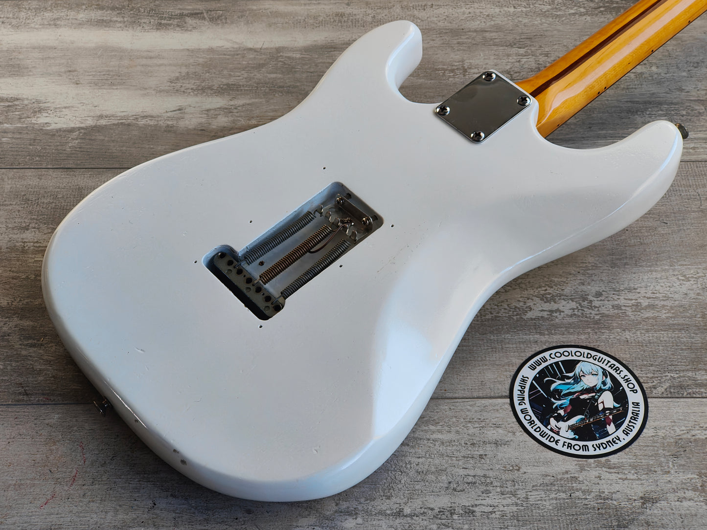 1982 Tokai Japan Silver Star Stratocaster Parts-O-Caster (White)