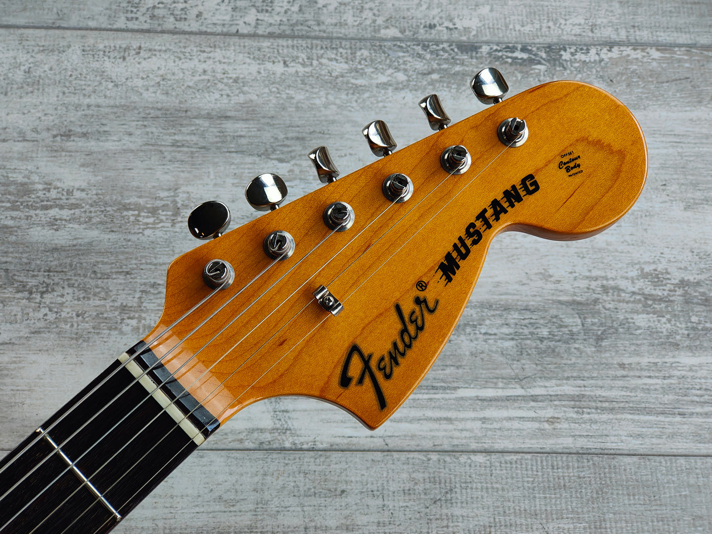2008 Fender Japan MG69 '69 Reissue Mustang (Vintage White)