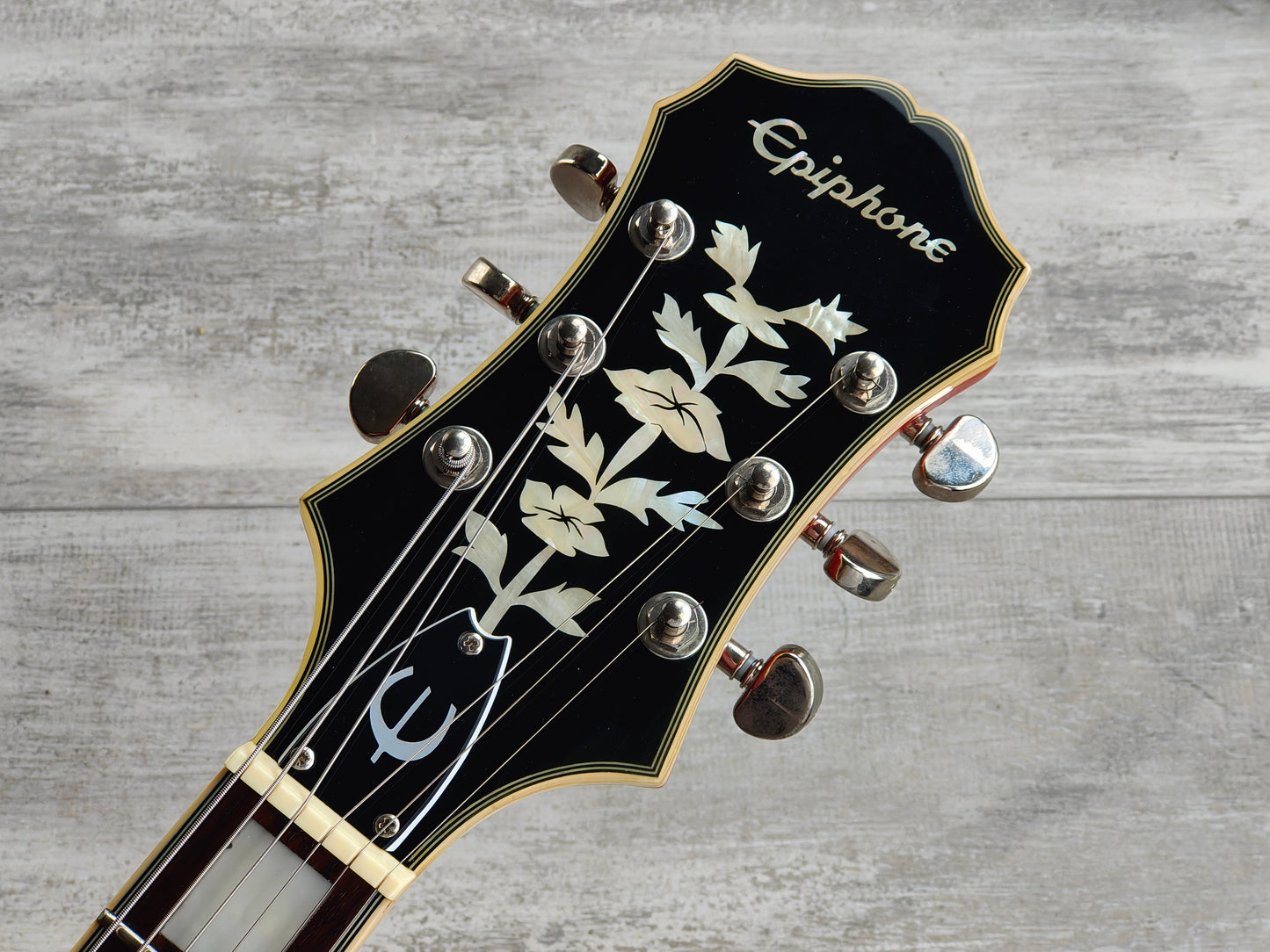 2010 Epiphone Emperor Swingster Limited Edition/Custom Shop Hollowbody (Sunrise Orange)