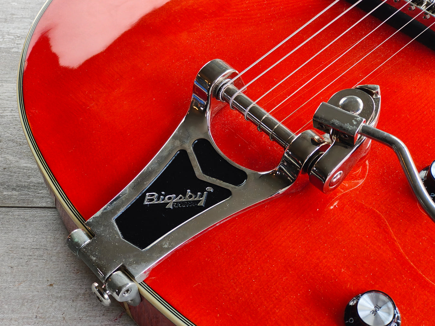 2010 Epiphone Emperor Swingster Limited Edition/Custom Shop Hollowbody (Sunrise Orange)