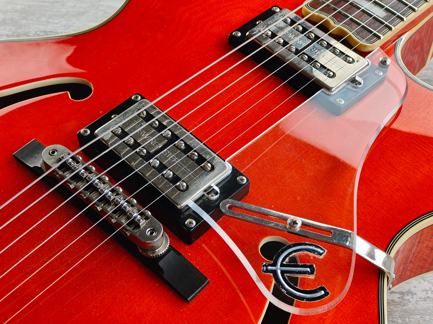 2010 Epiphone Emperor Swingster Limited Edition/Custom Shop Hollowbody (Sunrise Orange)