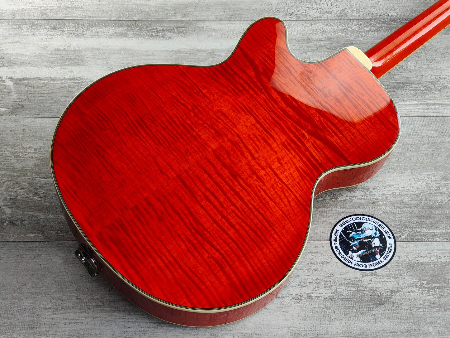 2010 Epiphone Emperor Swingster Limited Edition/Custom Shop Hollowbody (Sunrise Orange)