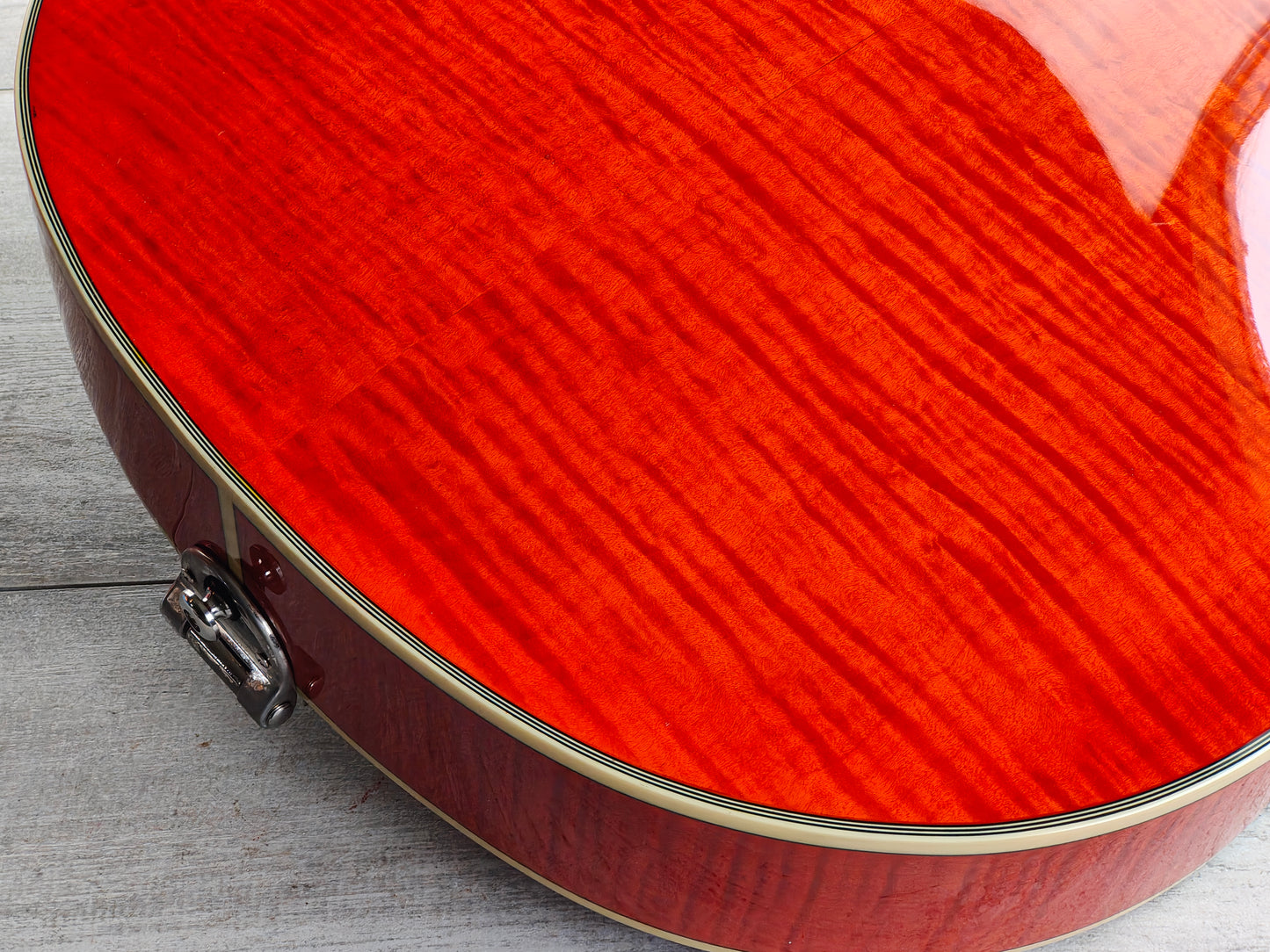 2010 Epiphone Emperor Swingster Limited Edition/Custom Shop Hollowbody (Sunrise Orange)