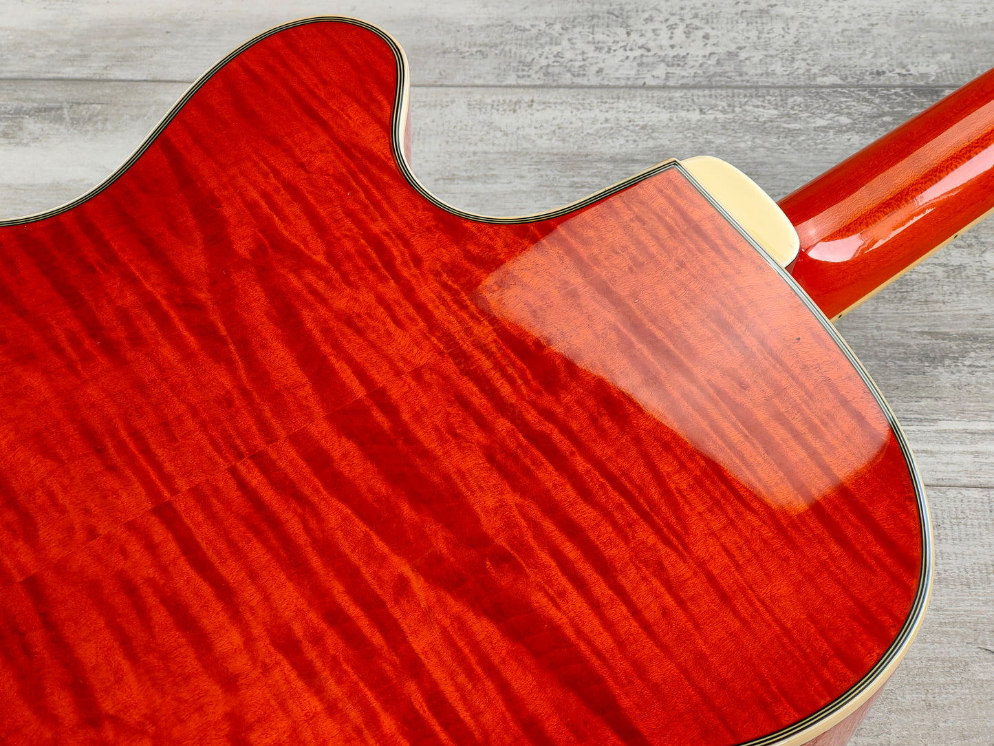 2010 Epiphone Emperor Swingster Limited Edition/Custom Shop Hollowbody (Sunrise Orange)