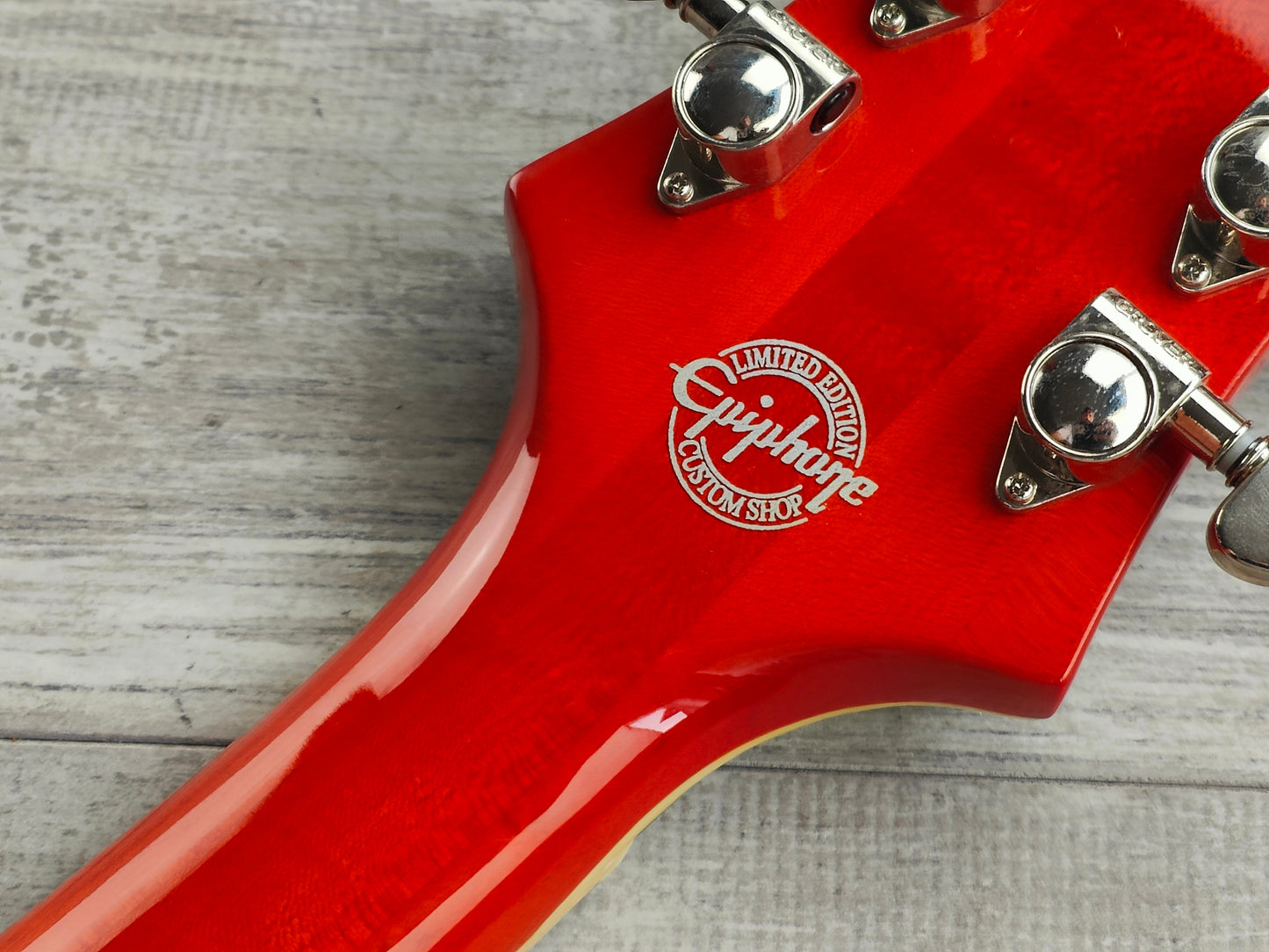 2010 Epiphone Emperor Swingster Limited Edition/Custom Shop Hollowbody (Sunrise Orange)