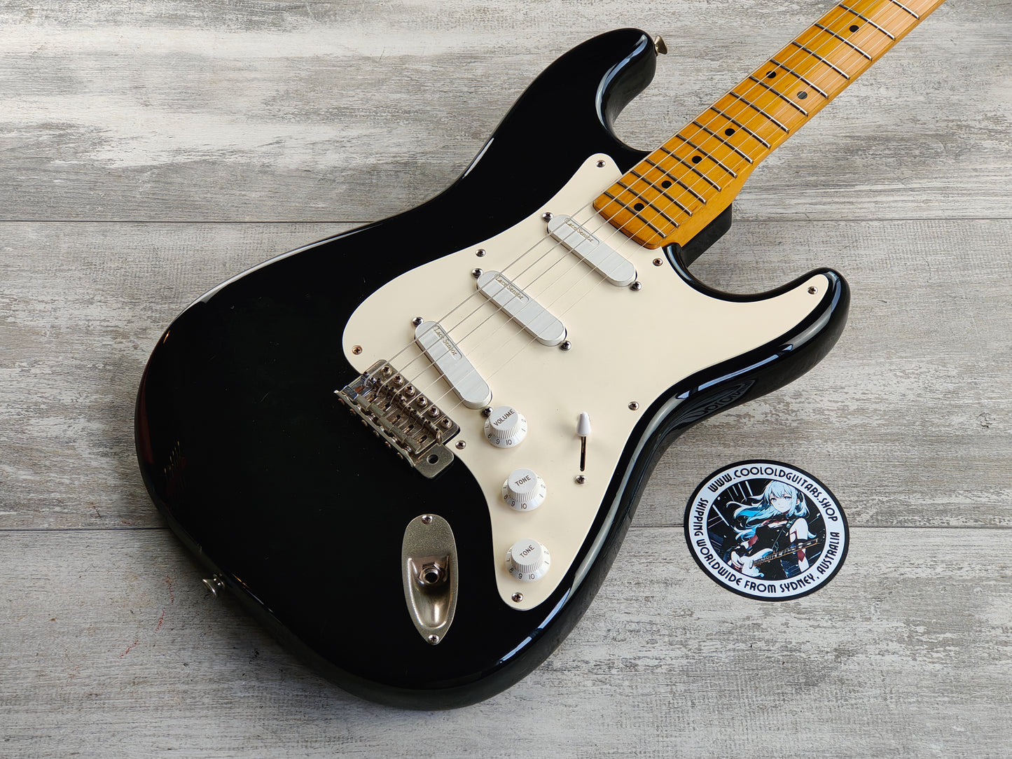 1981 Greco Japan SE-380 "Super Power" '57 Reissue Stratocaster w/Lace Sensor's (Black)