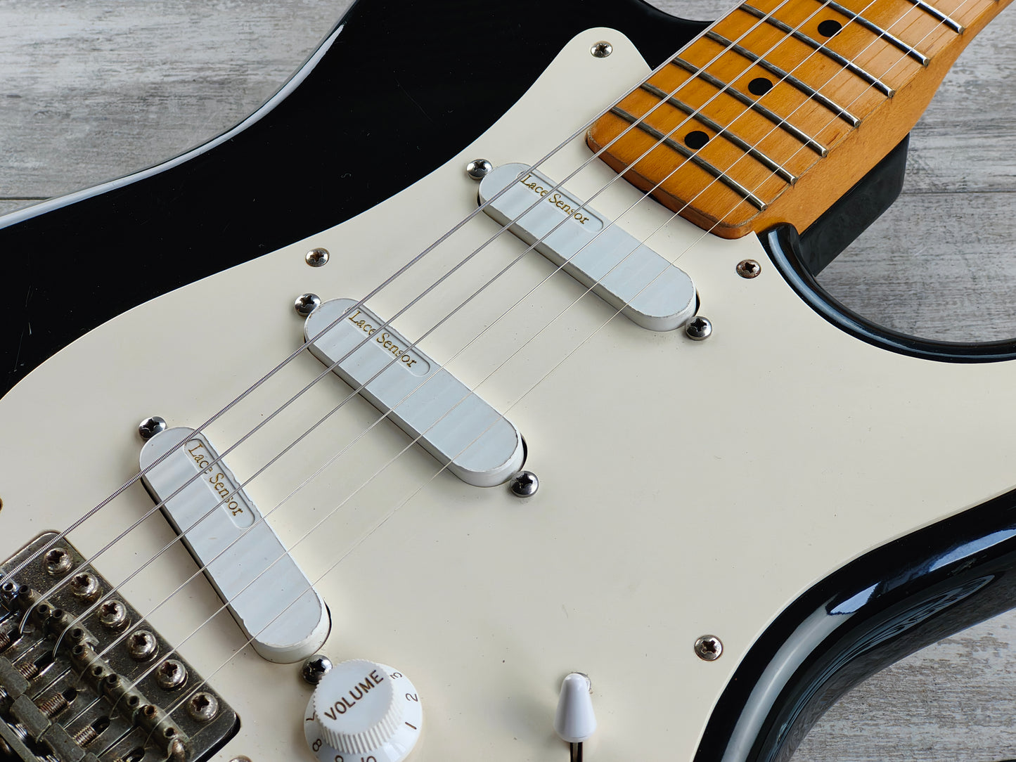 1981 Greco Japan SE-380 "Super Power" '57 Reissue Stratocaster w/Lace Sensor's (Black)