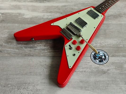 2005 Epiphone Flying V w/Vibrola (Red)