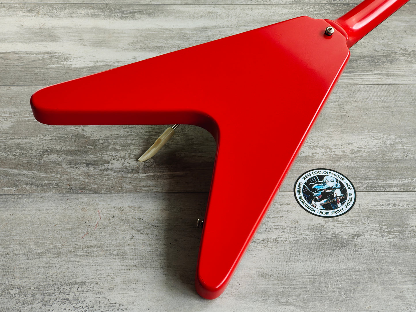 2005 Epiphone Flying V w/Vibrola (Red)
