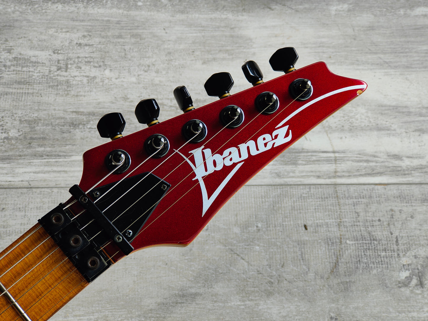 1991 Ibanez Japan RG-5000 Limited Edition Superstrat (Ruby Red)