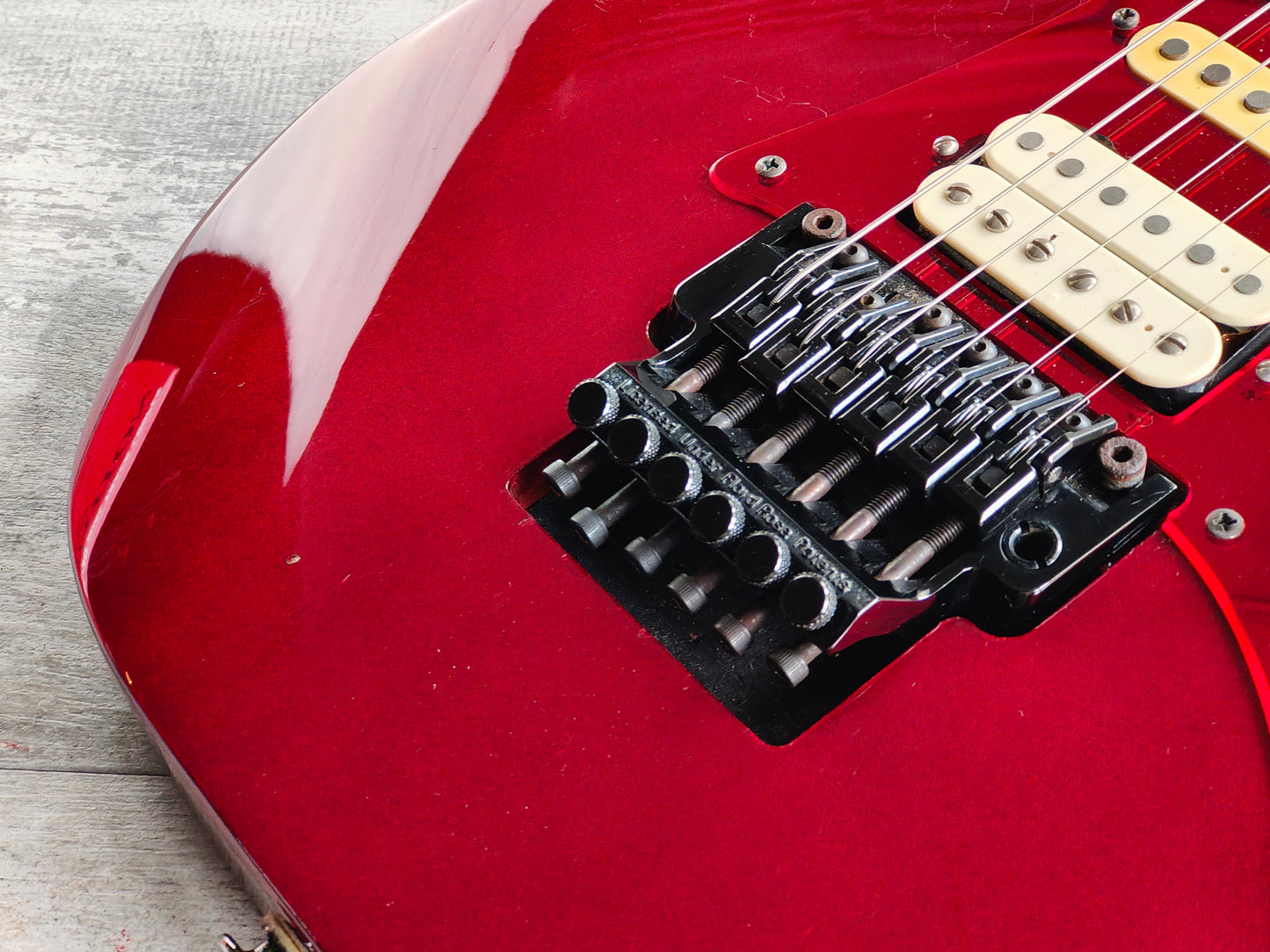 1991 Ibanez Japan RG-5000 Limited Edition Superstrat (Ruby Red)