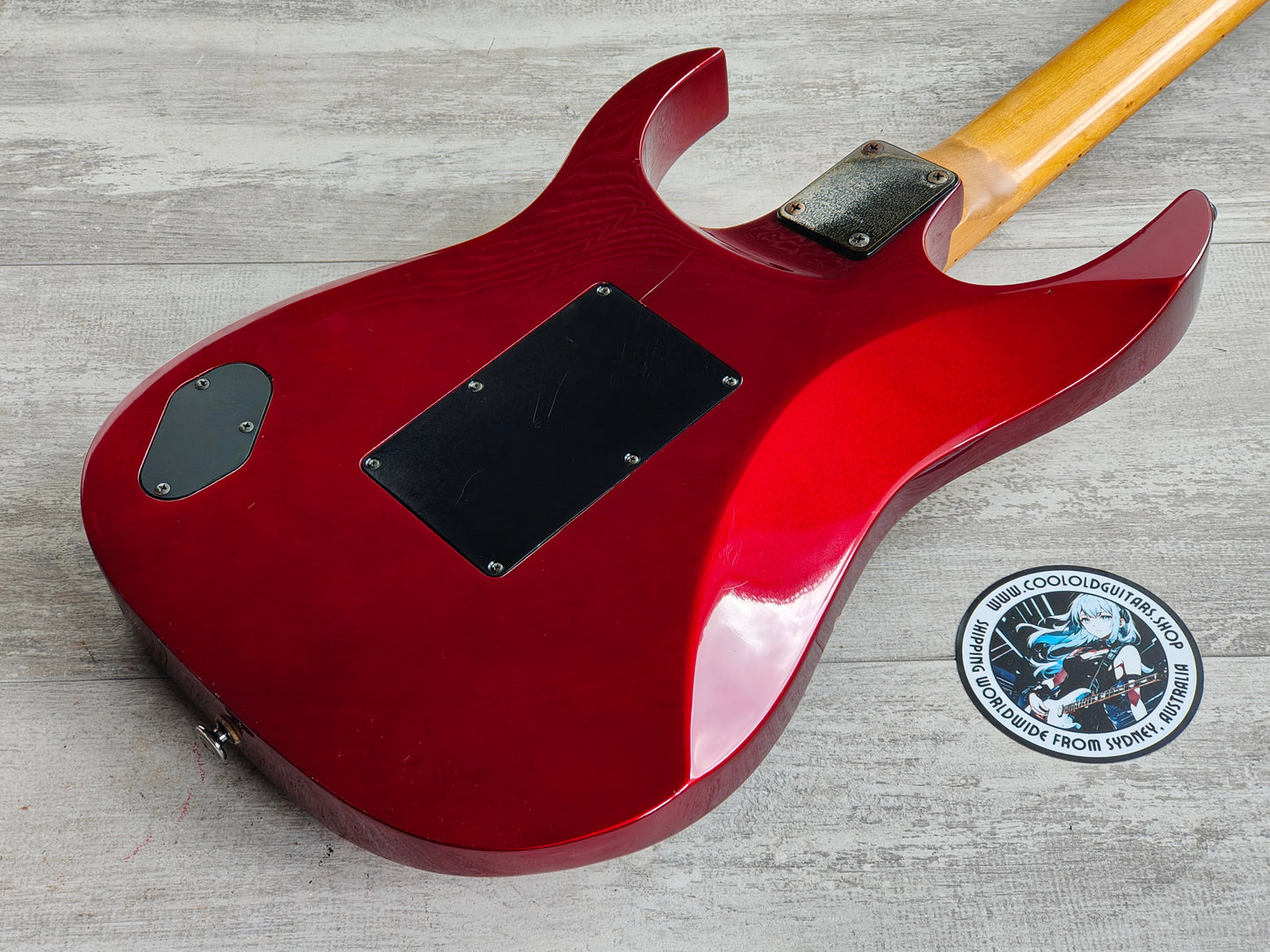 1991 Ibanez Japan RG-5000 Limited Edition Superstrat (Ruby Red)