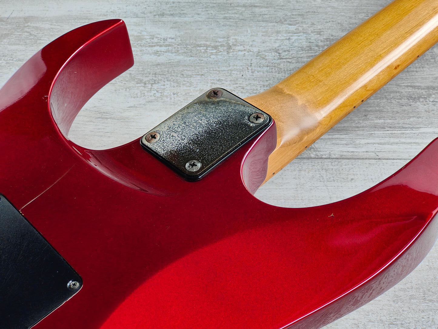 1991 Ibanez Japan RG-5000 Limited Edition Superstrat (Ruby Red)