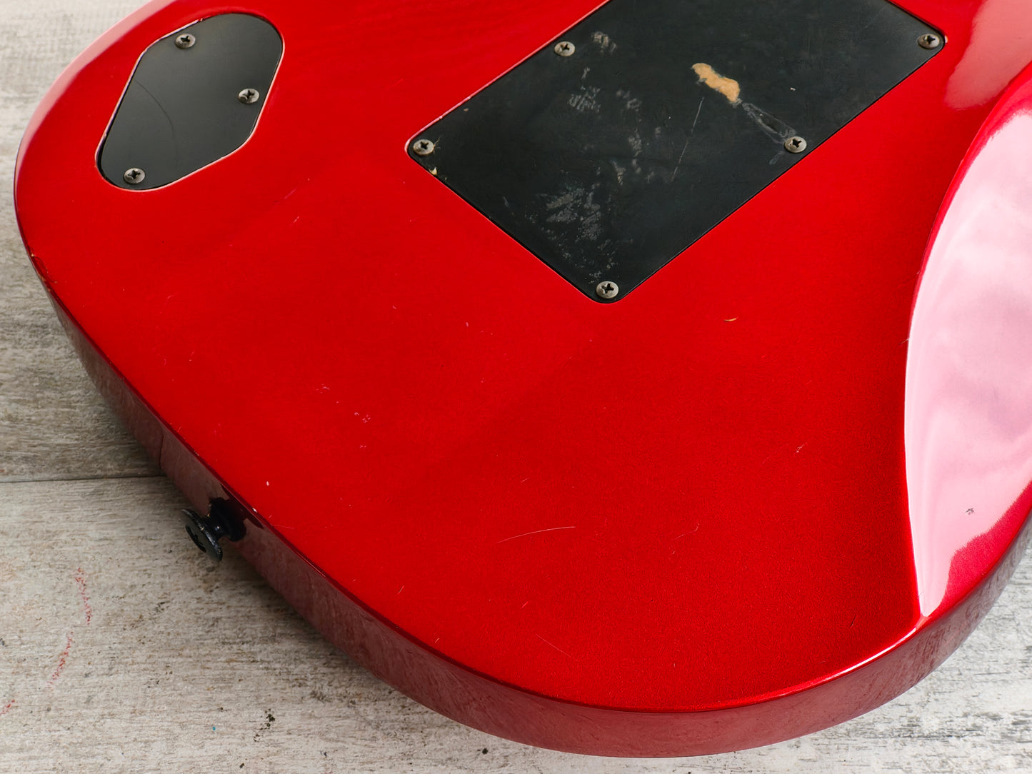 1989 Ibanez Japan RG-550 Superstrat (Candy Apple Red)