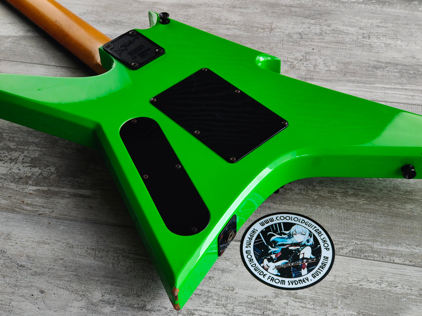 1988 BC Rich Japan NJ Series Ironbird - ERANAN Ishibashi Custom Order (Fluro Green)