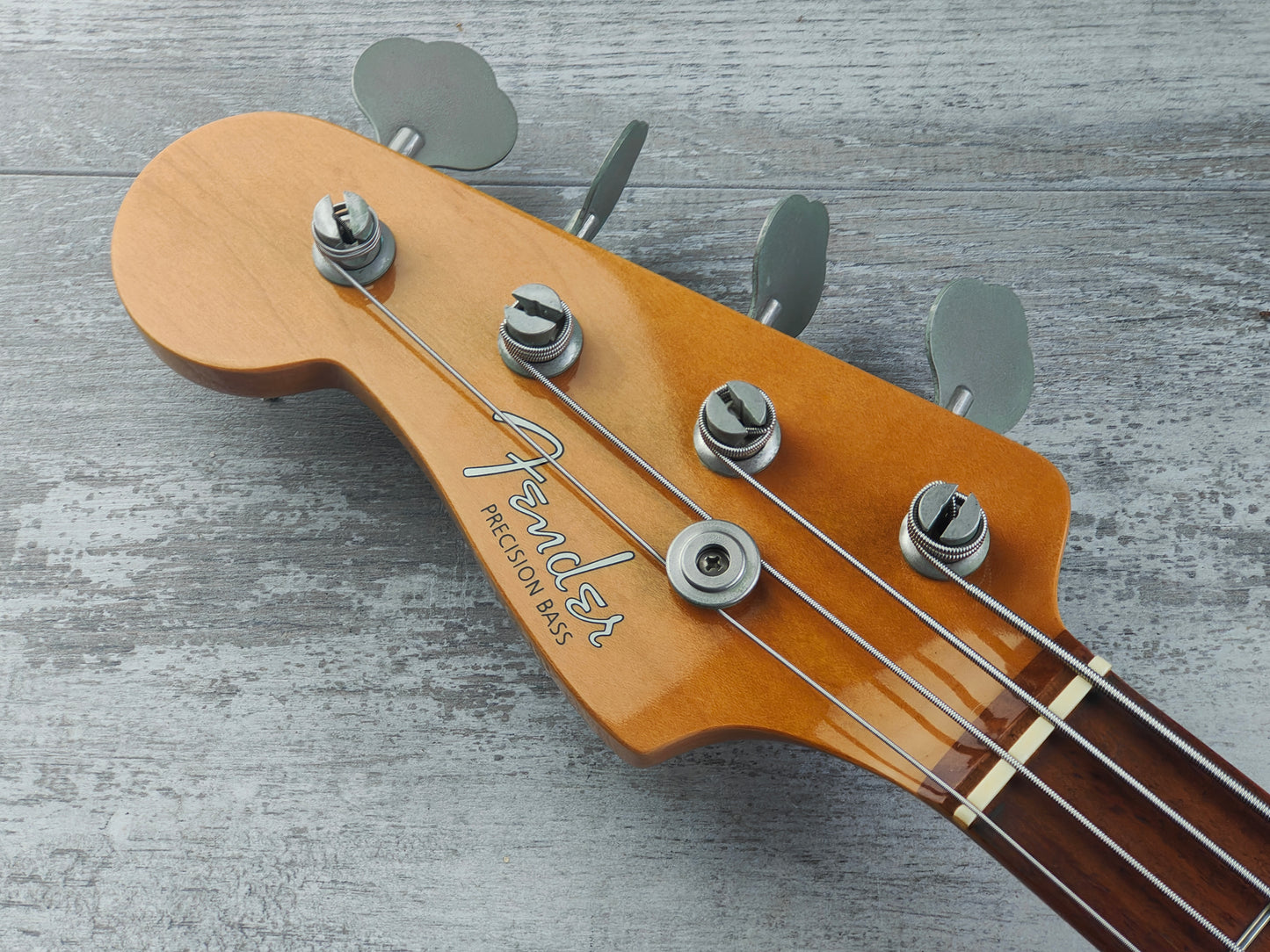 1996 Fender Japan PB62-65L LH Left Handed '62 Reissue Precision Bass (Sunburst)