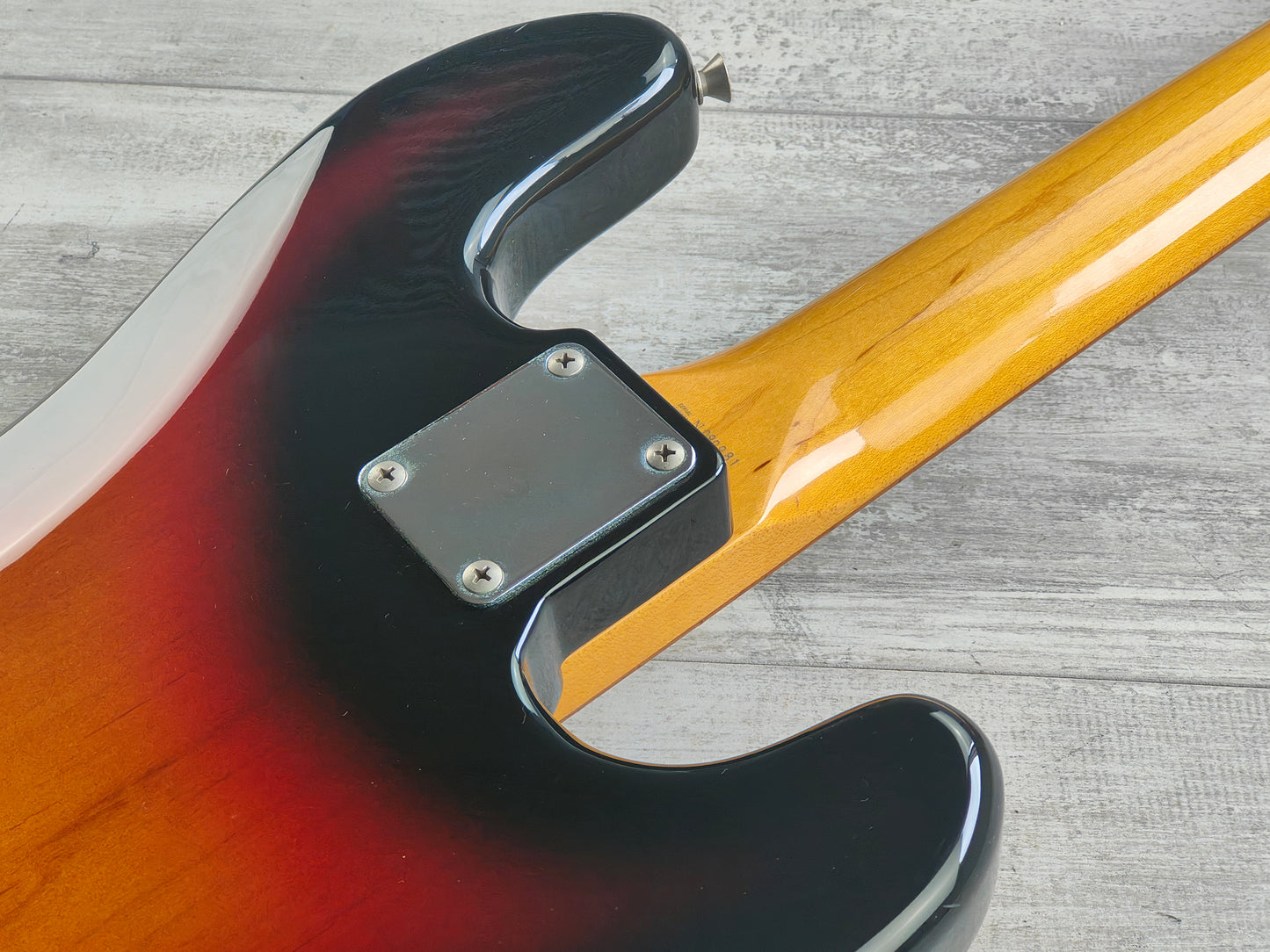 1996 Fender Japan PB62-65L LH Left Handed '62 Reissue Precision Bass (Sunburst)
