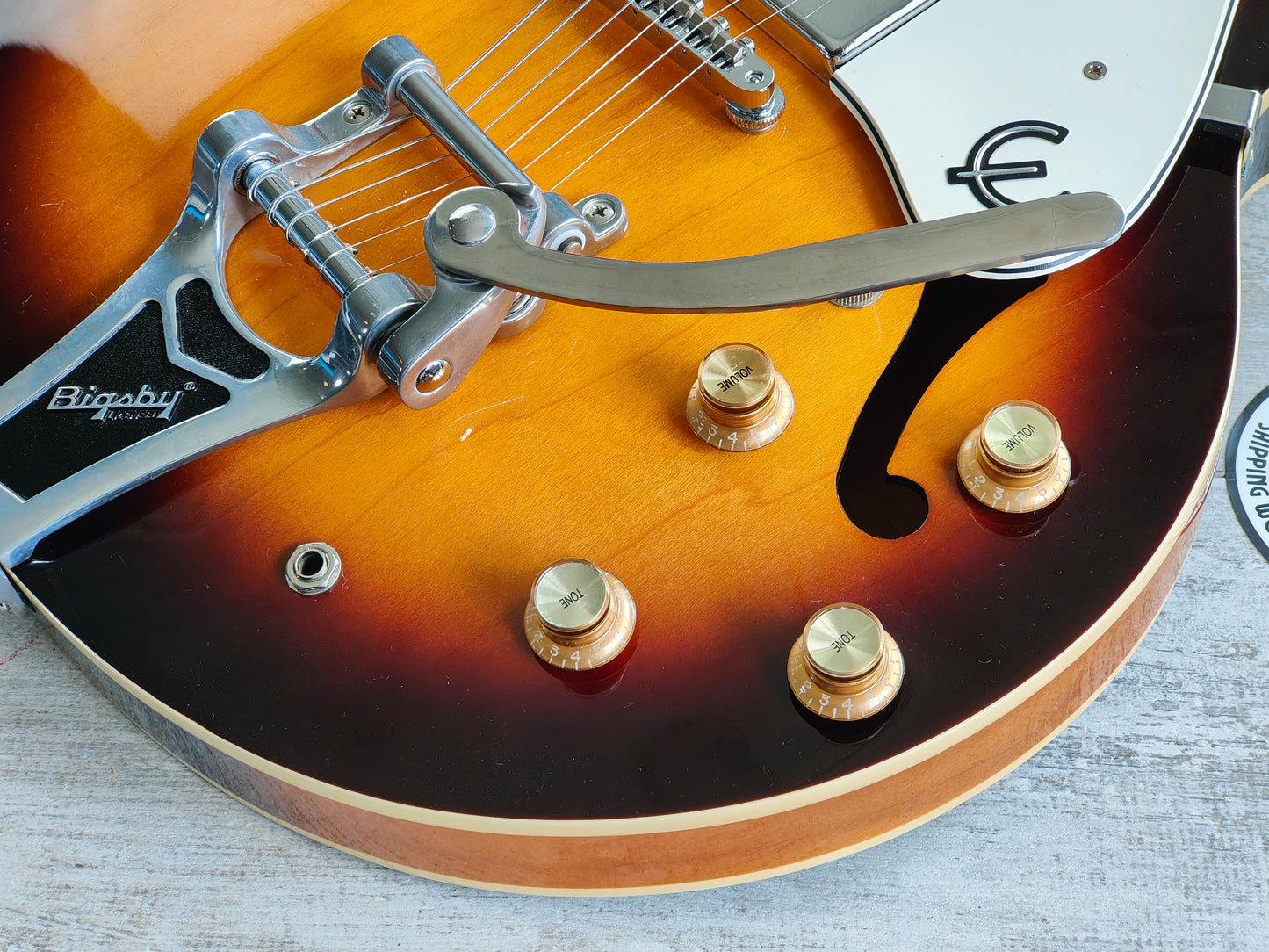 2007 Epiphone Korea Limited Edition Casino w/Bigsby (Brown Sunburst)