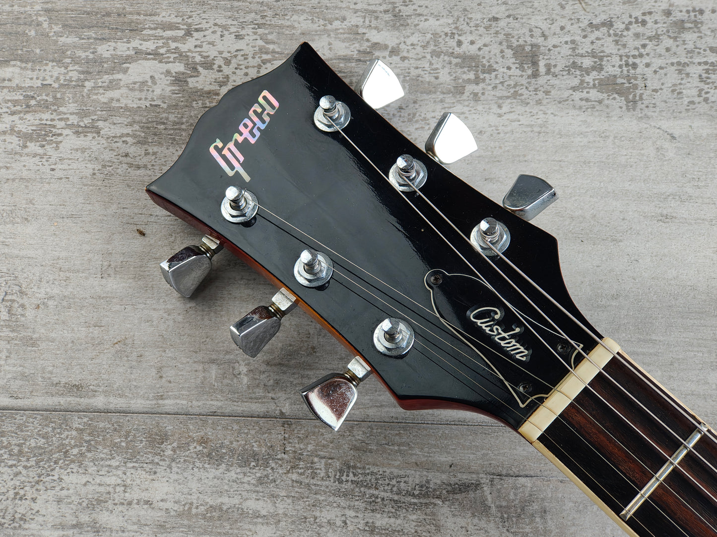 1976 Greco EG-480L Left Handed LH Les Paul Standard (Sunburst)