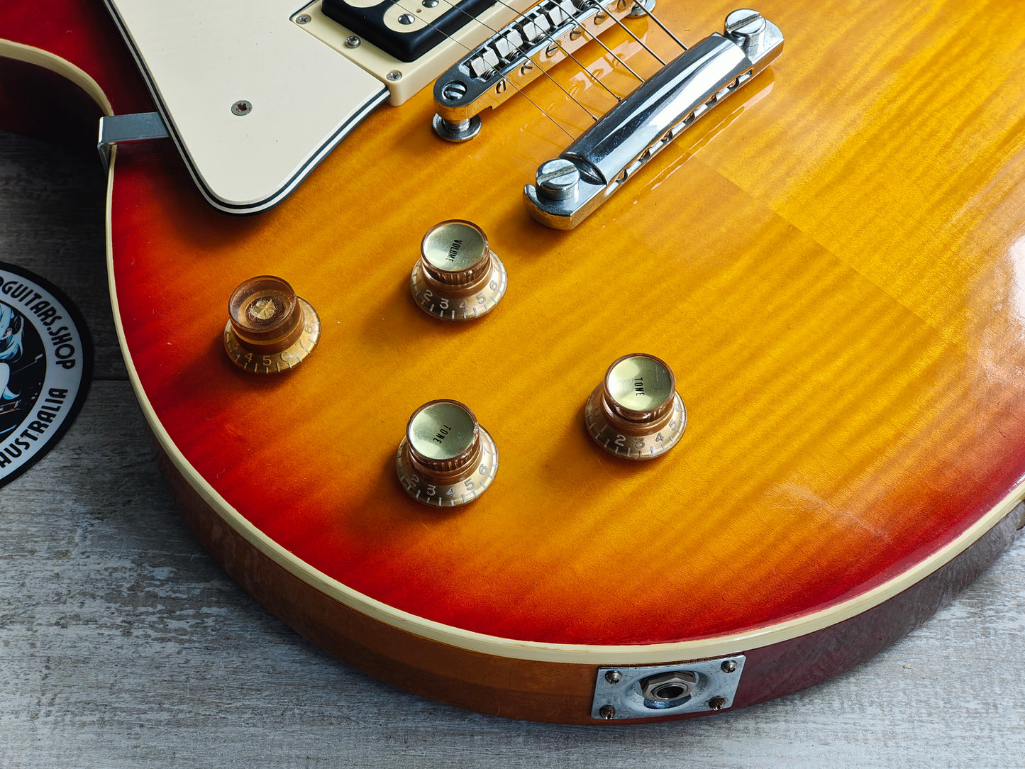 1976 Greco EG-480L Left Handed LH Les Paul Standard (Sunburst)