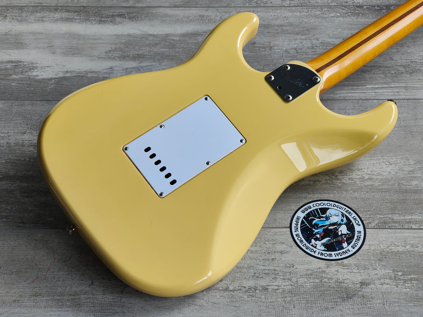 1990 Fender Japan STM-750DM Pro Feel "Medium Scale" Stratocaster w/Dimarzio's (White)