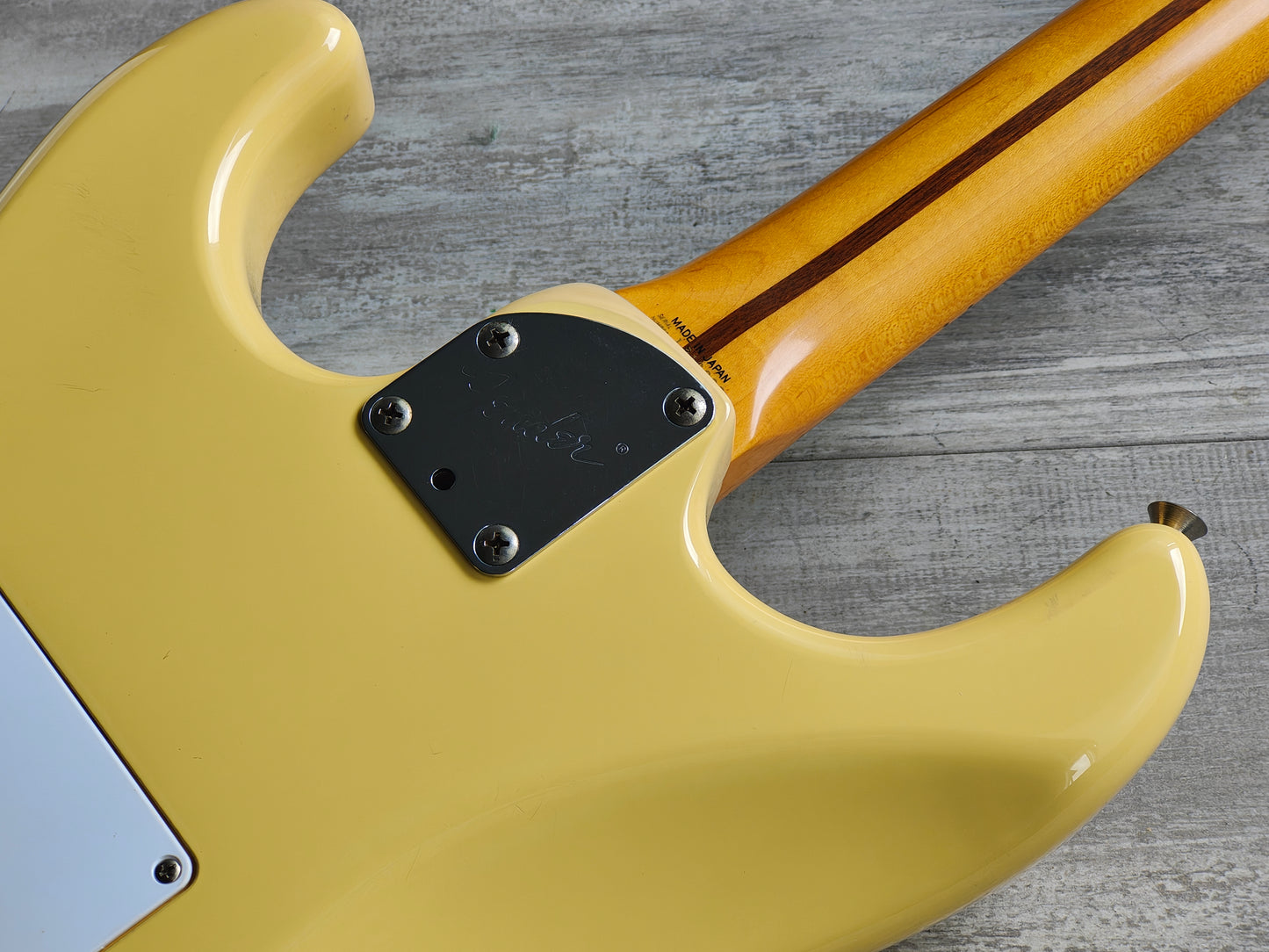 1990 Fender Japan STM-750DM Pro Feel "Medium Scale" Stratocaster w/Dimarzio's (White)