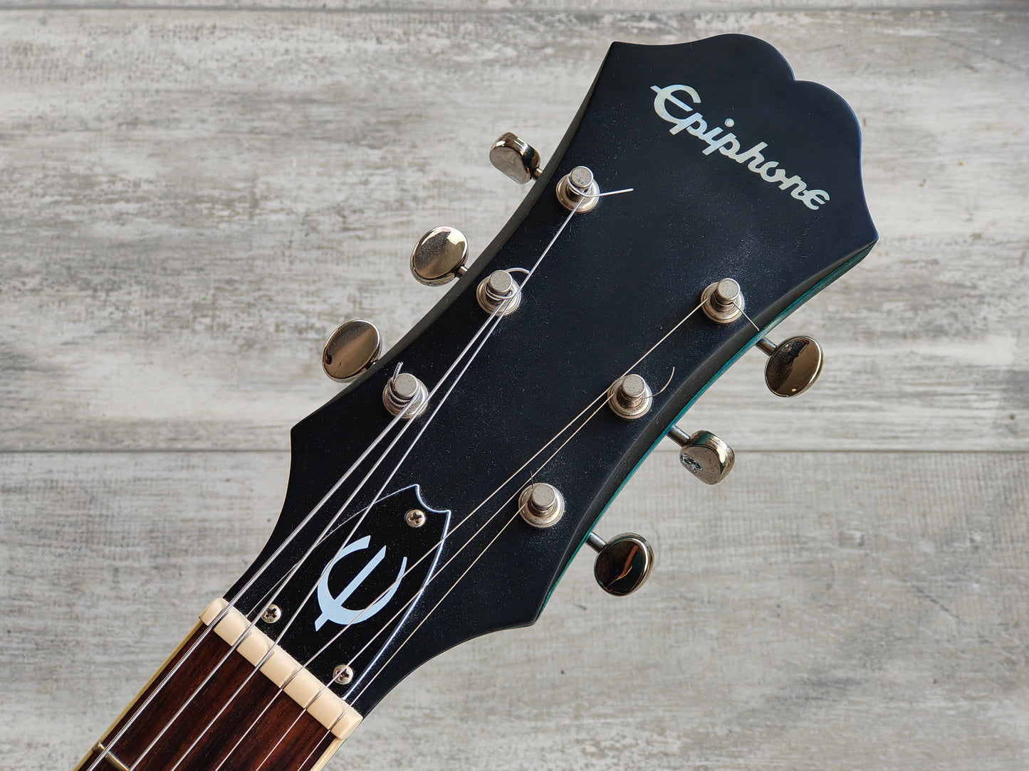 Epiphone Casino Worn Archtop Hollowbody (Worn Blue Denim)