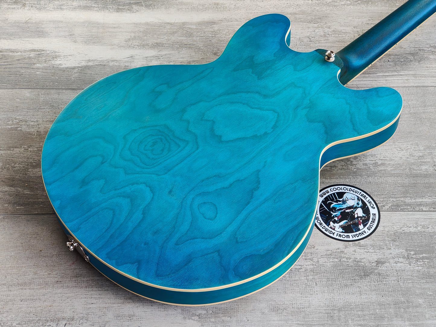 Epiphone Casino Worn Archtop Hollowbody (Worn Blue Denim)