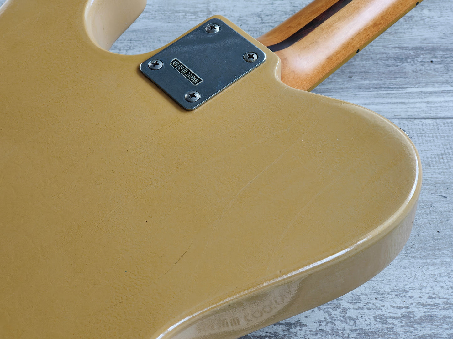 1970's Franpton Japan Thinline Telecaster Deluxe (Butterscotch Blonde)
