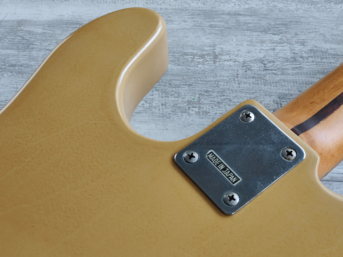 1970's Franpton Japan Thinline Telecaster Deluxe (Butterscotch Blonde)