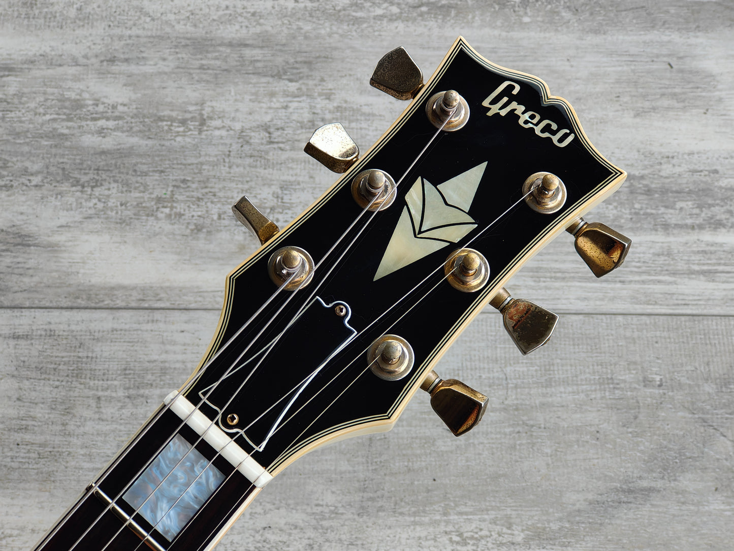 1988 Greco Japan EGC68-60 Les Paul Custom (Vintage White)