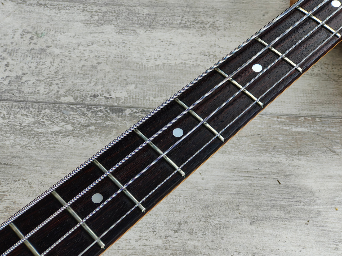 1989 Fender Japan Precision Bass Lyte (Montego Black)