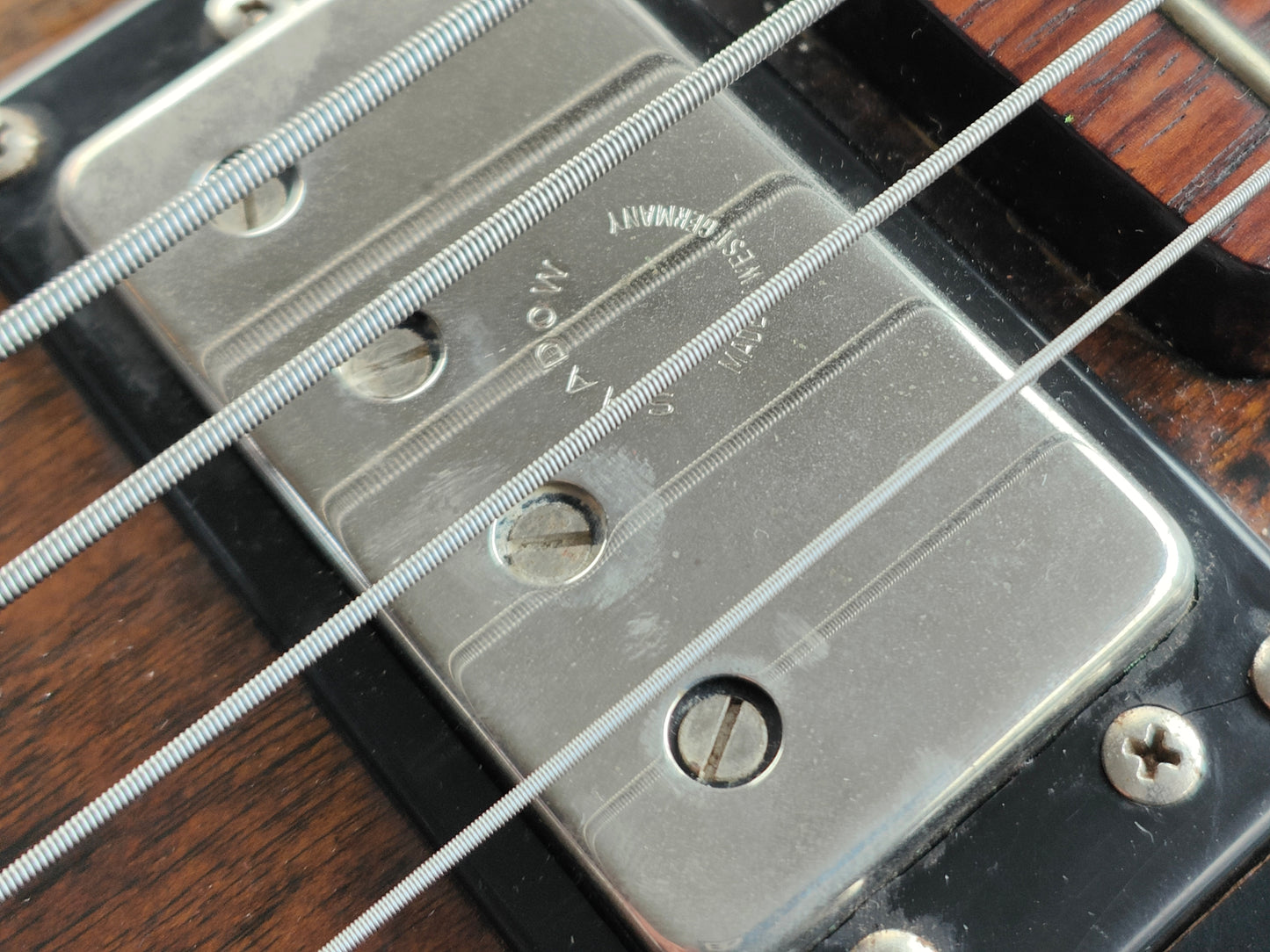 1973 Ibanez Japan 2403 EB-3 Style Short Scale SG Bass (Oiled Brown)