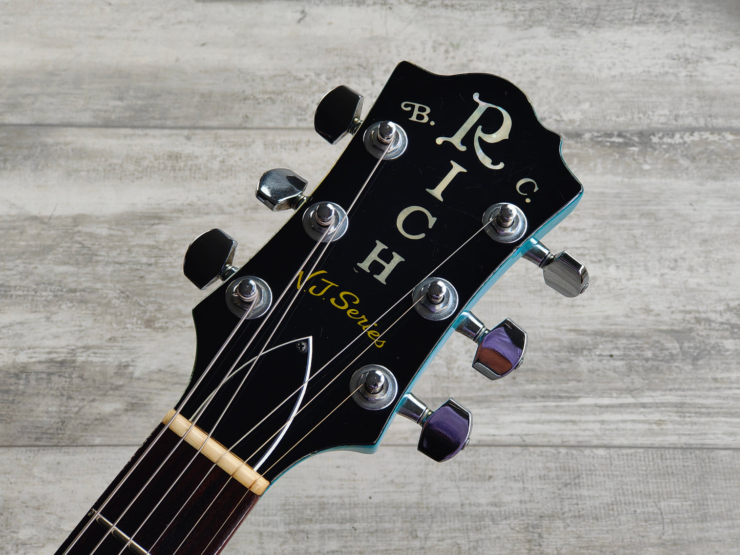 1983 BC Rich Japan NJ Series RBG-01 BICH (Baby Blue)