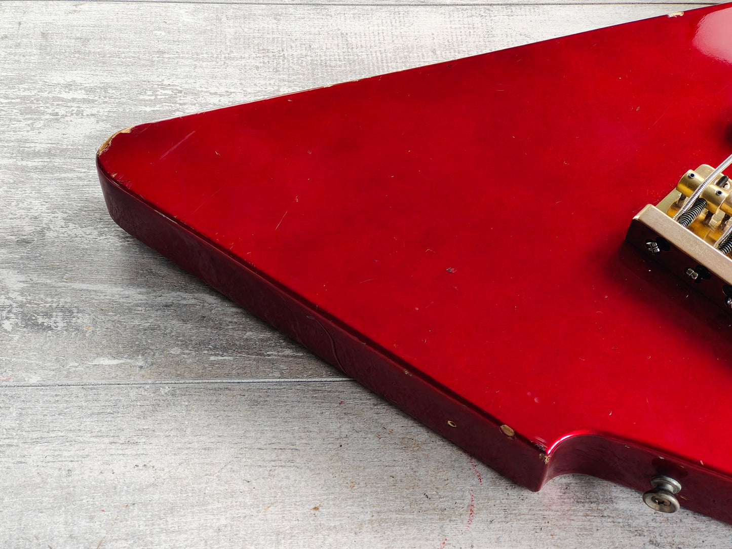 1983 Ibanez Japan DT-700 Destroyer II Medium Scale Bass (Fire Red)