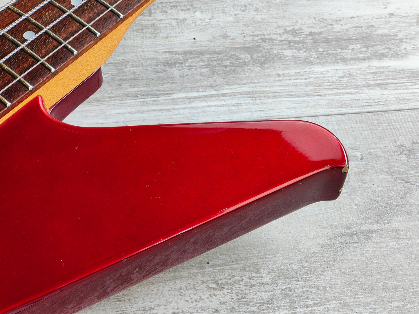 1983 Ibanez Japan DT-700 Destroyer II Medium Scale Bass (Fire Red)