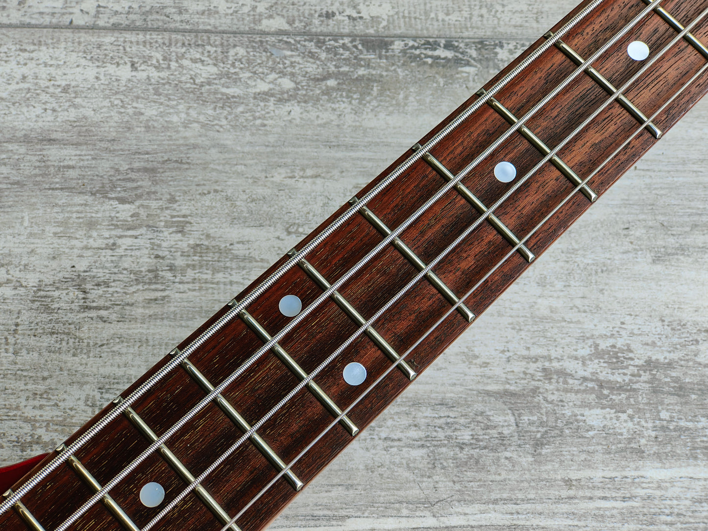 1983 Ibanez Japan DT-700 Destroyer II Medium Scale Bass (Fire Red)