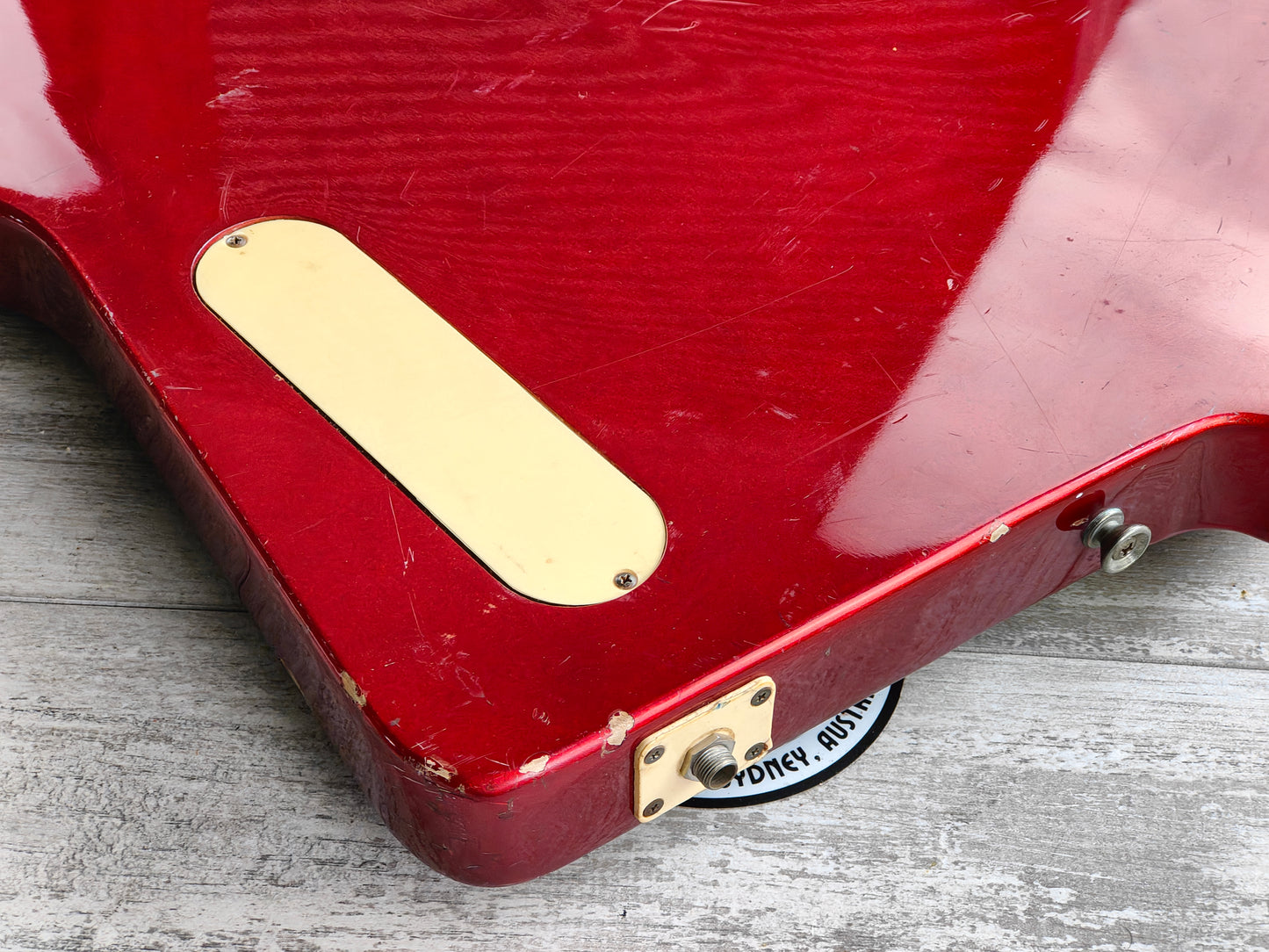 1983 Ibanez Japan DT-700 Destroyer II Medium Scale Bass (Fire Red)