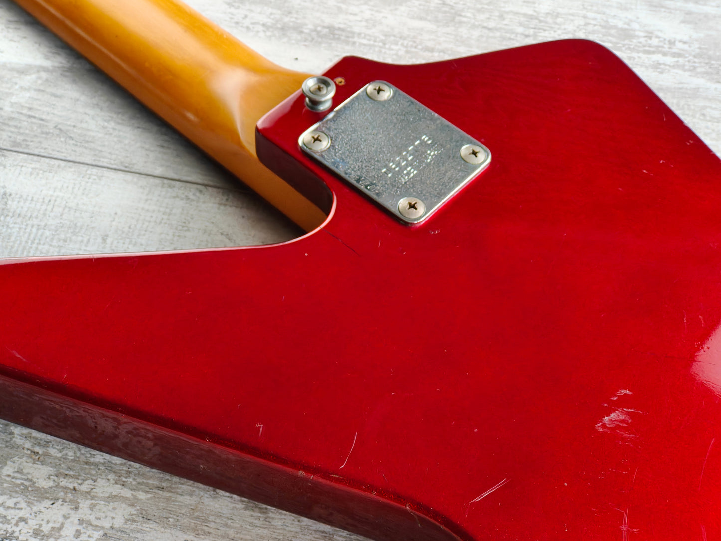 1983 Ibanez Japan DT-700 Destroyer II Medium Scale Bass (Fire Red)