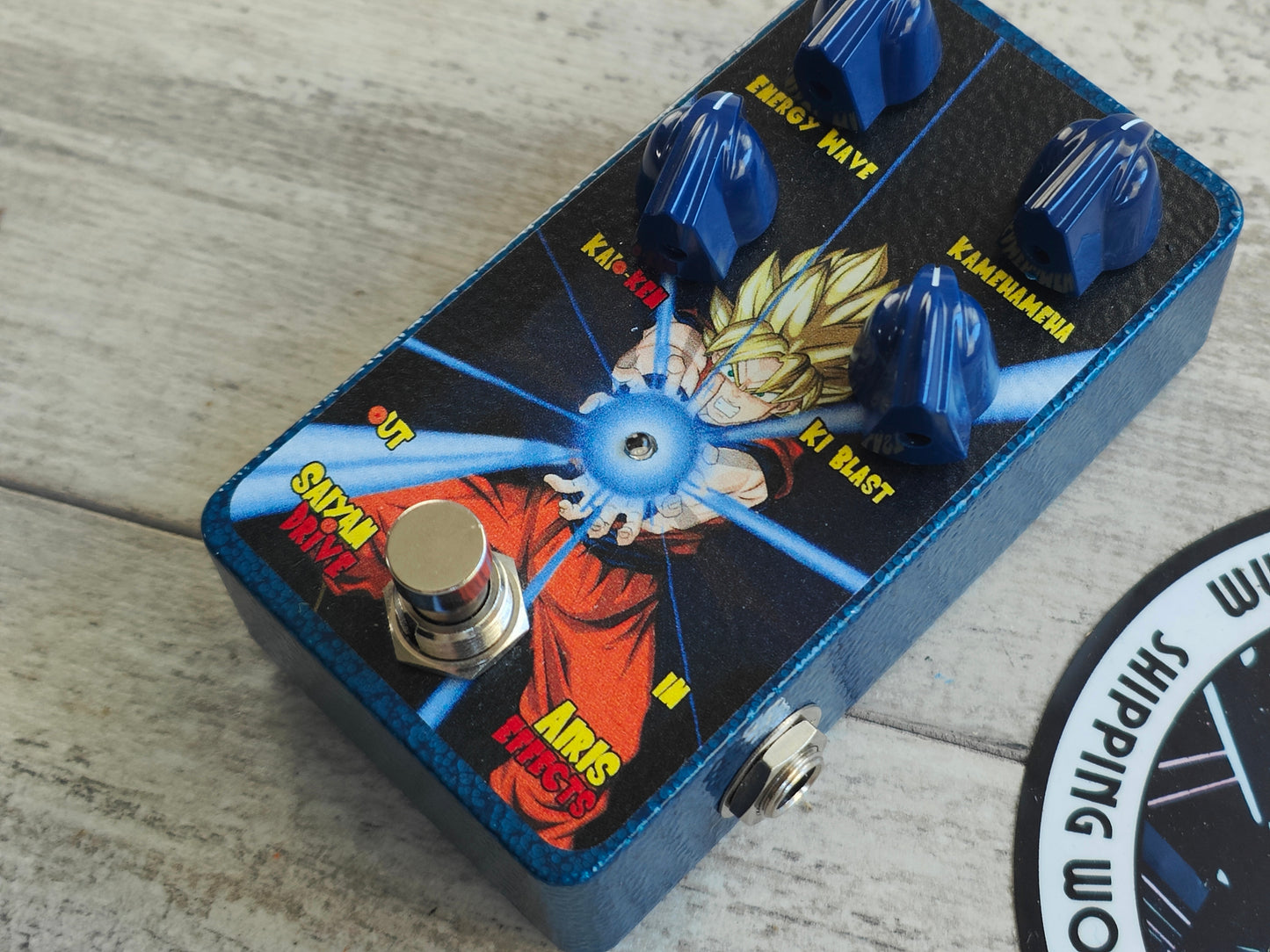Airis Effects "Saiyan Drive" Limited Edition Overdrive Pedal