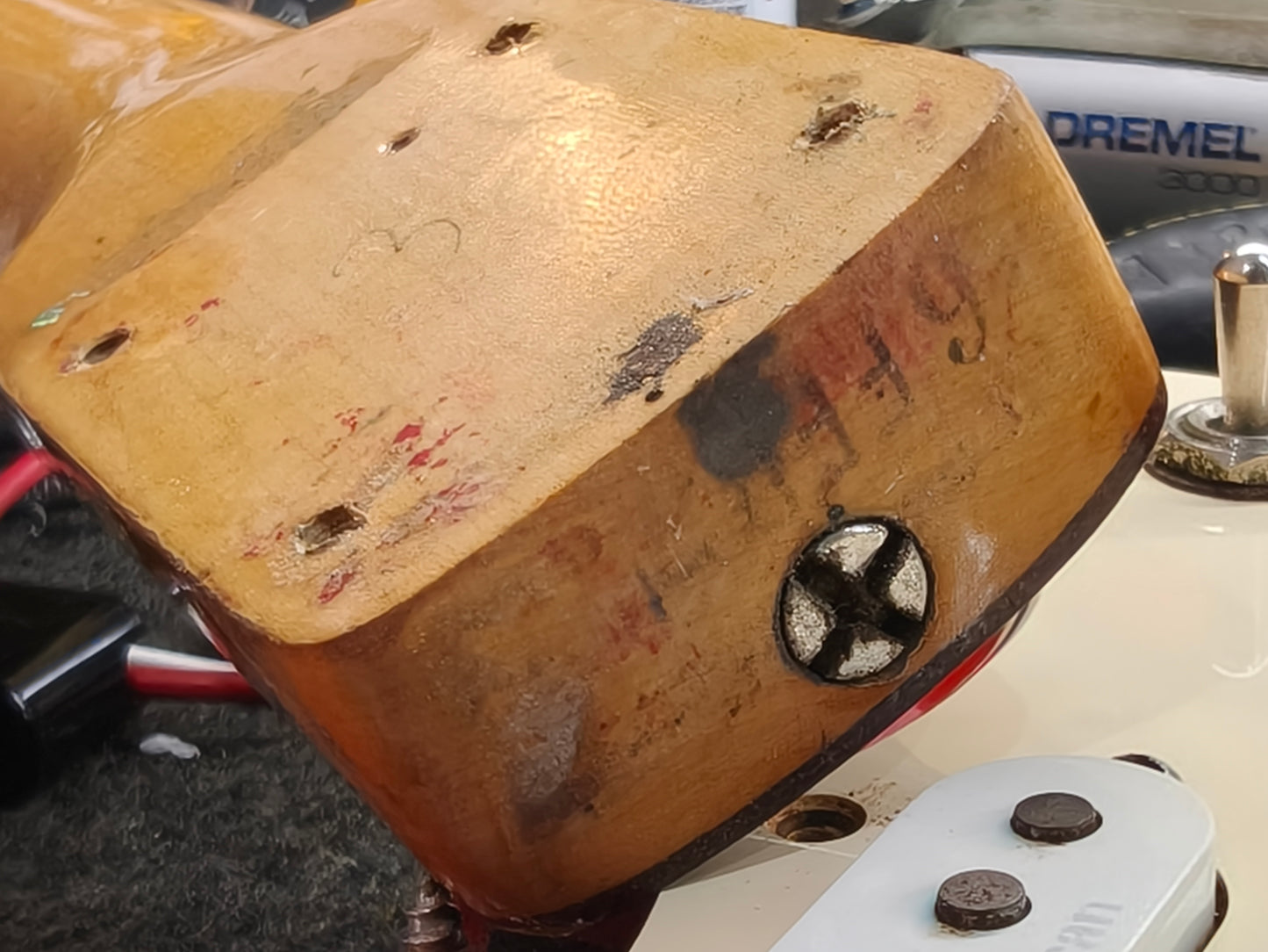 1977 Fender USA Bronco w/Seymour Duncan's (Fiesta Red)