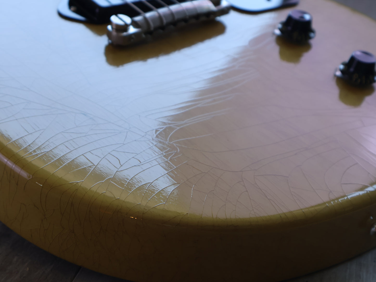 2022 Gibson USA Custom Shop Murphy Lab '57 Les Paul Junior (Ultra Light Aged TV Yellow)