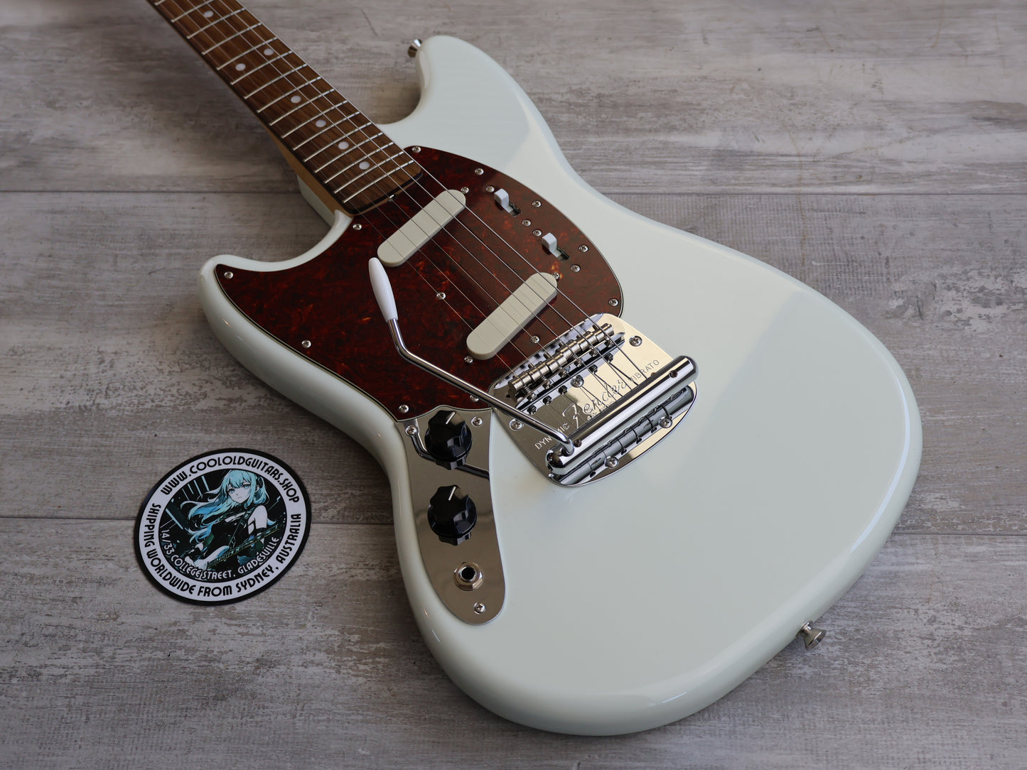 2023 Fender Japan Traditional '60s LH Left Handed Mustang (Olympic White)