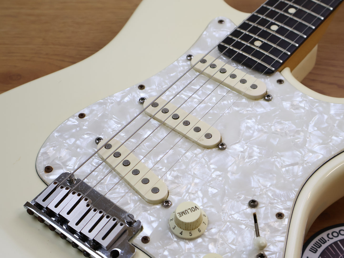 1992 Fender USA Stratocaster Standard (White)