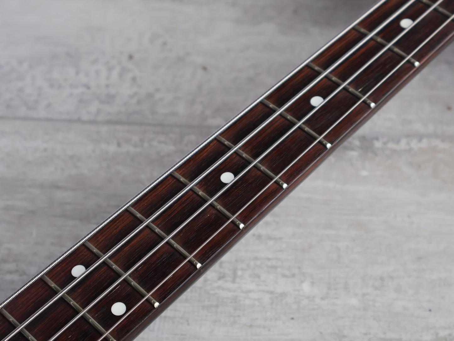 1987 Yamaha Japan MB-III Motion B Medium Scale Bass (Trans Black)