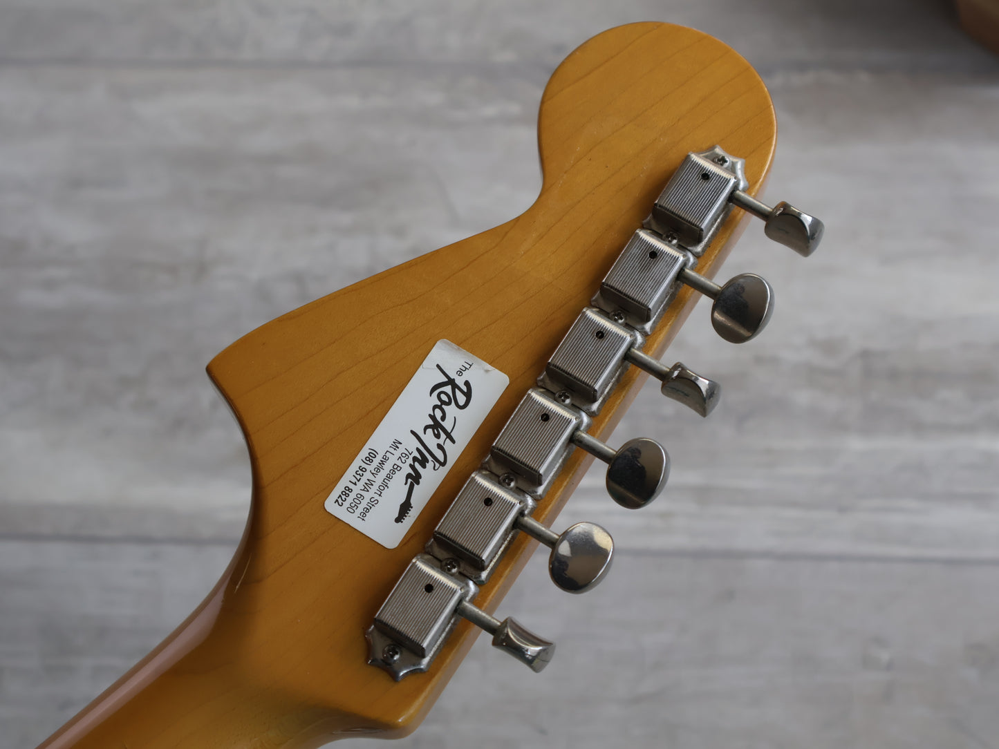 2002 Fender Japan JG66-85 '66 Reissue Jaguar (Lake Placid Blue w/Matching Headstock)