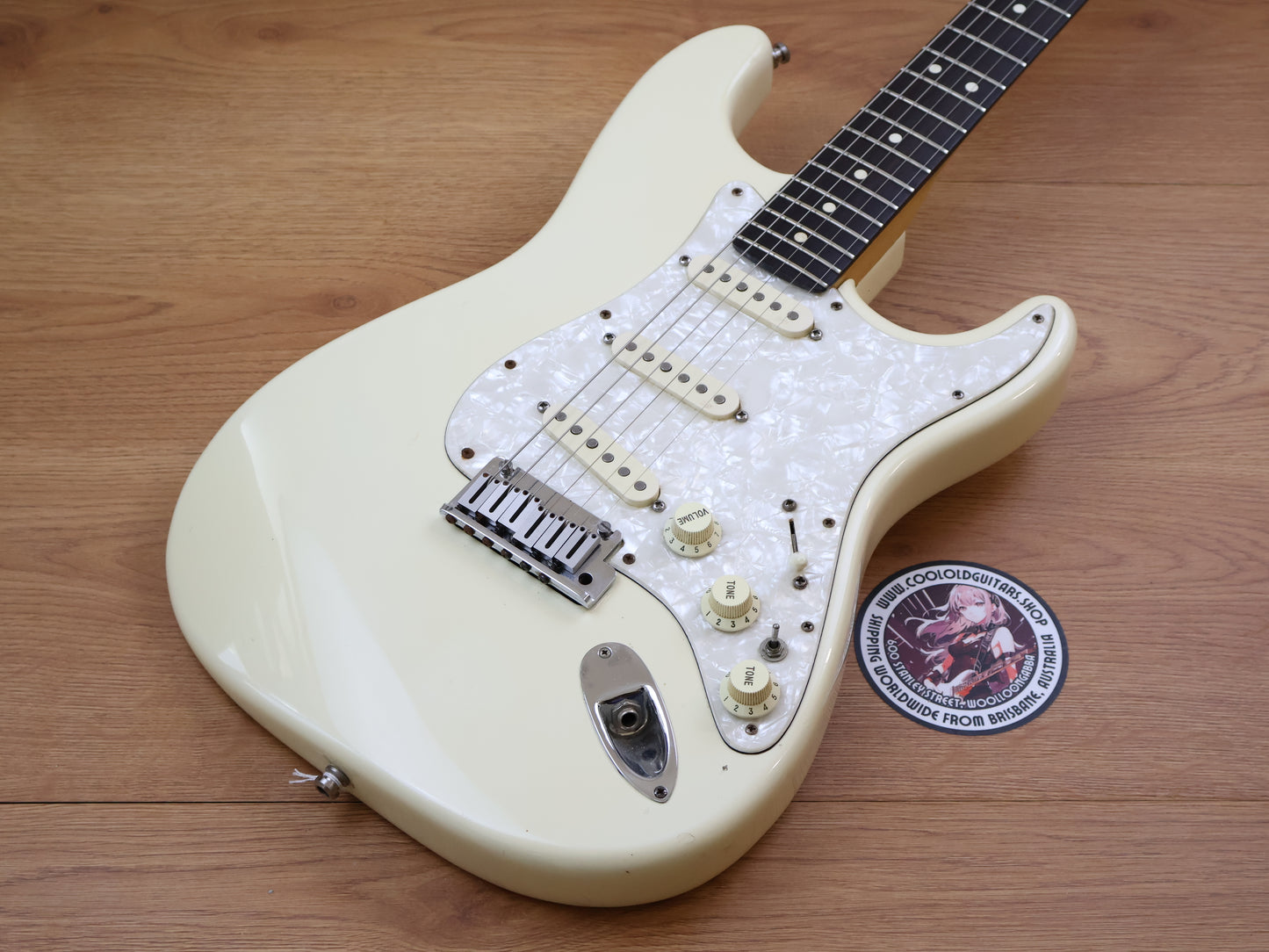 1992 Fender USA Stratocaster Standard (White)