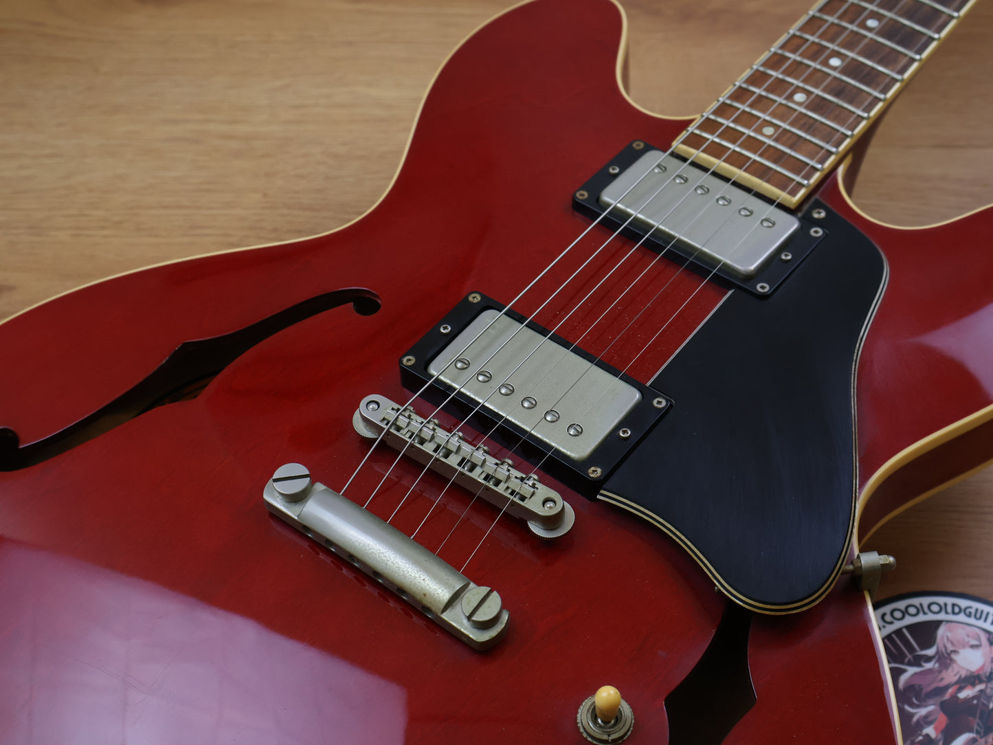 2000 Epiphone Japan ES-335 Semi Hollowbody (Cherry Red)
